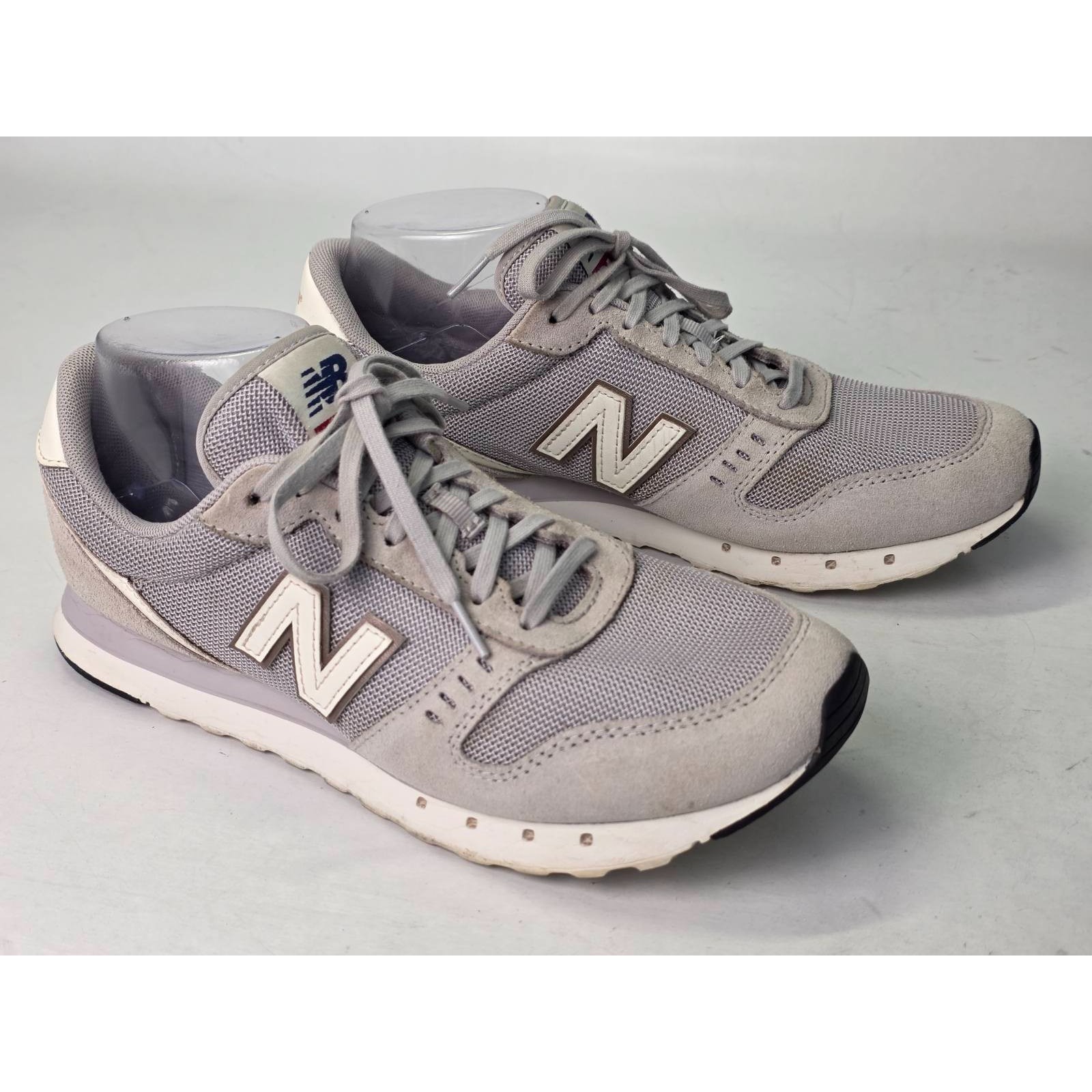 New Balance 311 V2 Women's Sneakers Size 10 Gray White Suede Running Shoes
